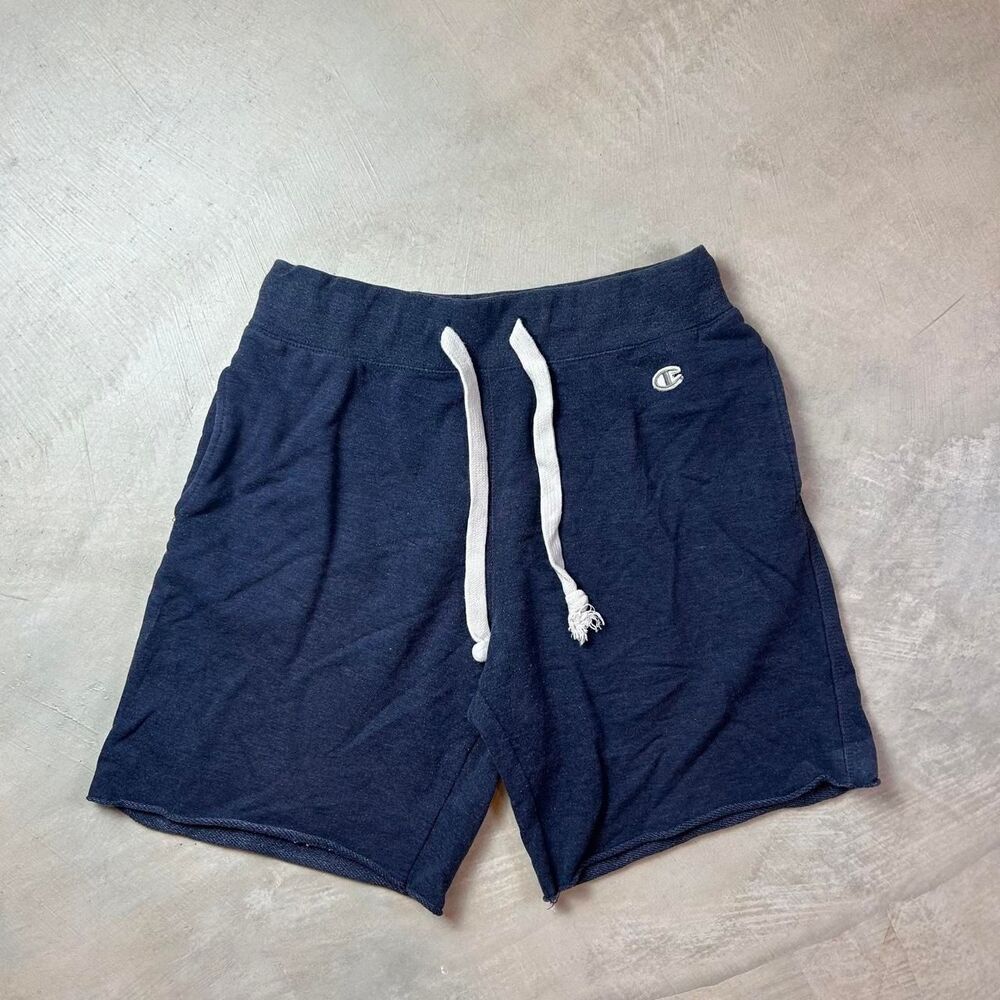 Champion Men's Navy and Blue Shorts